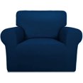 thumbnail image 1 of Funda de sofá superelástica para silla, funda de sofá suave antideslizante de licra, protector de muebles lavable con espuma antideslizante y parte inferior elástica para niños, mascotas Ormromra LRWJ063-11, 1 of 7