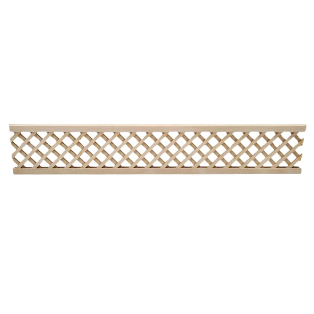 Milaget Doll House Miniature Fence Pretend Scene Props for Decoration oblique five grid