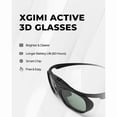 thumbnail image 4 of Lunettes 3D - XGIMI - pour Projecteurs - Pile Rechargeable - Effet 3D Réaliste, 4 of 4