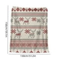 thumbnail image 3 of Elainilye Christmas Throw Blanket Super Soft Flannel Fleece Warm for Sofa Bed and Couch Decoration during Holidays 59x51 Inch, 3 of 6