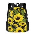 thumbnail image 3 of Balery Sunflowers In Vintage Backpack for Men and Women - Durable 600D Oxford Cloth -Large Capacity, Water-Resistant School, Travel, and Hiking Bag, 3 of 9