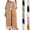 #01 Khaki, variant on Women's Wide Leg Palazzo Pants 2026 Summer Boho Trousers Flowy Spring Beach Vacation Resort Wear Pants, #01 Royal Blue, L