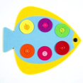 thumbnail image 1 of Kids DIY Cartoon Animal 3D Foam Sticker Puzzle Handmade Early Learning Educational Toys For Children Craft Gift, Fish, 1 of 5