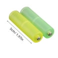 thumbnail image 2 of OUNONA 2Pcs Aaa to Aa Battery Adapter with Environmental PP Material for Easy Battery Conversion, 2 of 6