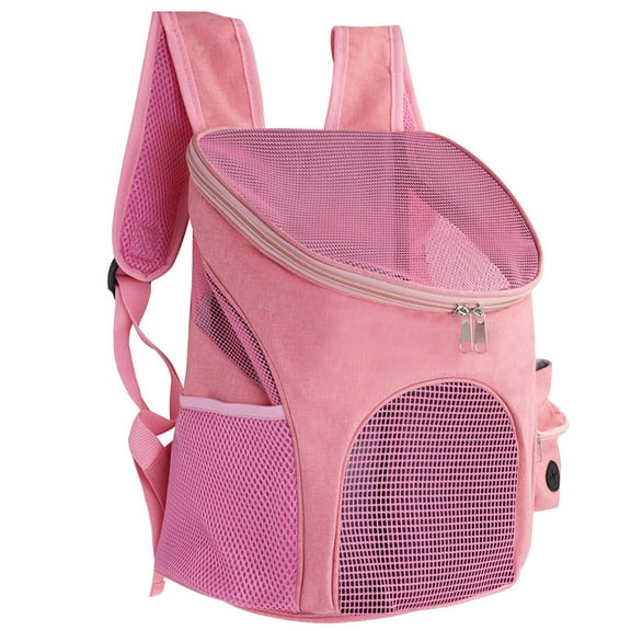 Dengmore Foldable Small Pet Carrier Ventilated Design Pet Travel Carrier Backpack With Breathable Mesh Pockets A Pet Carrier Bag For Travel Hiking And Camping
