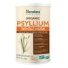 Himalaya Organic Psyllium Whole Husk for Daily Fiber, Weight Management and Glucose Support, 12 oz
