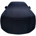 thumbnail image 1 of LAICAIW Custom Fit for Mustang 2014-2019 Luxury Stretch Satin Cashmere Car Cover (Black), 1 of 2