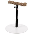 thumbnail image 1 of Adjustable Height Bird Perch Stand Bird Training Perch Stand Bird Play Stand with Stable Base for Bird, 1 of 3