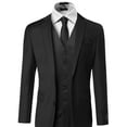 thumbnail image 5 of FashionOutfit Men's Classic Solid Suit Vest in Various Colors, 5 of 5