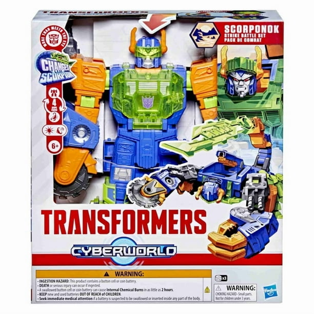 Figura de Acción Hasbro Transformers Cyberworld Scorponok