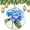 pattern-1812, variant on Ceramic Christmas Ornament Watercolor Blue Flower Blossom Hydrangea Floral Christmas Decorations Ornament Watercolor Floral Spring Summer Ornament Christmas Tree Gifts Gift Ideas for Home Decor