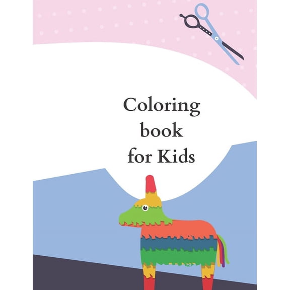 Coloring book for Kids: 50 Coloring Pages, Gift for Kids, Ages 3, 4, 5, Multi (Paperback)