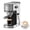 Gray+Stainless steel, variant on WHALL 20 Bar Touchscreen Espresso Machine with Milk Frother Steam Wand – 40oz Stainless Steel Coffee Maker for Cappuccino/Latte