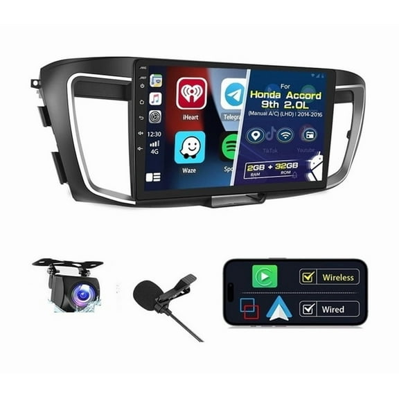 Stereo honda accord 2013-2015 Android Carplay GPS 2 32G