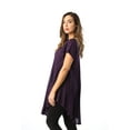 thumbnail image 2 of Riviera Sun Lace-Up Casual Tunic Top with Embroidery, 2 of 4