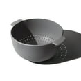 thumbnail image 3 of Beautiful 5-quart Plastic Colander with Integrated Handles in Grey Smoke by Drew Barrymore, 3 of 11