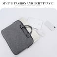 thumbnail image 2 of 13.3 Inch Laptop Bag, Briefcase for Men Women, Multifunctional Laptop Case, Waterproof Computer Bags, Black, 2 of 8