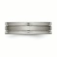 thumbnail image 3 of Titanium 6mm Wedding Band Ring Man  For Dad Mens  For Him, 3 of 10