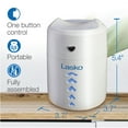thumbnail image 2 of Lasko Ultrasonic Cool Mist Personal Humidifier 0.4L Home Vaporizer, White, 2 of 12