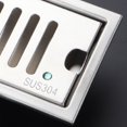 thumbnail image 4 of Stainless Steel Floor Drain With Large Displacement, Thickened Design, Odor Proof, Easy To Install For Bathroom, 4 of 8