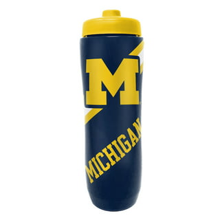 Michigan Wolverines 32oz. Logo Thirst Hydration Water Bottle