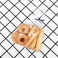 thumbnail image 4 of 100PCS Cellophane Bags 6x9 inches, Clear Treat Bags with 4’’ Twist Ties, Plastic Cello Bags - 1.4 mils Thick OPP Rice Crispy Bags for Gift Goodie Favor Candy Cake Pop Birthday Party Cookies, 4 of 5