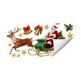 thumbnail image 3 of Pegatinas de pared navideñas para decoración, despegables y aplicables, de PVC, para fiestas, ventanas Estilo A, 3 of 9