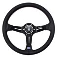 thumbnail image 2 of Volante de carreras de coche Universal de cuero de 14 pulgadas y 350mm, volante deportivo a la deriva de maíz profundo, accesorios para coche Nardi, 2 of 3