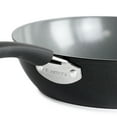 thumbnail image 3 of Kenmore Arlington 3.5 Quart Non Stick Aluminum Saute Pan with Lid in Black Diamond, 3 of 6
