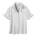 thumbnail image 6 of Cethrio Girls' Pajama Sets, 3-piece Summer Lapel Collar Short Sleeve Girls' Sleepwear Gray Size 9-10 T, 6 of 8