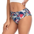 thumbnail image 2 of Balery cool rock Skull Ropa Interior de Algodón para Mujer con Dibujo – Braguitas Cómodas y Elásticas, Estilo Clásico-4X-Large, 2 of 6