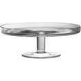 thumbnail image 3 of Barski Handmade Glass 2-Piece Footed Cake Plate with Dome, Clear, 12" H x 11" D (10.25" Inside Dome), Made in Europe, 3 of 4