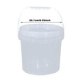 thumbnail image 3 of Pp Food Grade Takeaway Lobster Packing Bucket Bucket 5L Transparent Plastic Bucket Small Bucket, 3 of 8