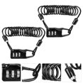 thumbnail image 5 of SHISUYAN 2pcs Bike 3 Digit Code Combination Lock Password Security Cable for Bike, 5 of 5