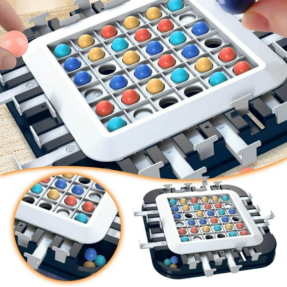 WIFKLSIIPG Toys for 4 Year Old Boys Intelligence Board Duel for Two Strategy Board Game Board with Rainbow Colorful Board Game Tabletop Strategy Game Family Strategy Board Game