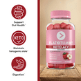 thumbnail image 5 of FLAT TUMMY Keto ACV Gummies (60 Count) – with BHB Salts and Pomegranate Superfood Powders, 5 of 7