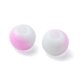 thumbnail image 3 of 6/0 Opaque Glass Seed Beads Round Hole Rondelle Pearl Pink 4~4.5x3~4mm Hole: 0.8~1.5mm 10g/box, 3 of 6