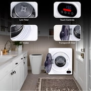 Equator 3.5 cu.ft. 110V Compact Digital Vented Sensor Dryer in White