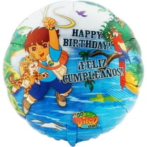 Diego Birthday Feliz Cumpleanos Foil Balloon 18"