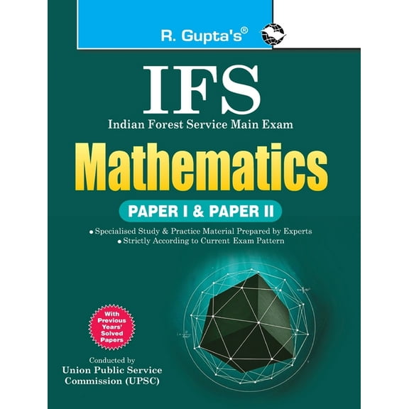 Upsc: IFS Mathematics (Paper I & II) Main Exam Guide, (Paperback)