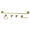 Brass, variant on Kingston Brass BAH8230478PN Concord 5-Piece 30-Inch Towel Bar Bathroom Accessory Set in Polished Nickel