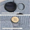 thumbnail image 5 of 2026 New Unisex Winter Ski Beanie Hat with Goggles and Detachable Mask, 3-in-1 Unisex Warm Lined Aviator Knit Cap(Gray), 5 of 7