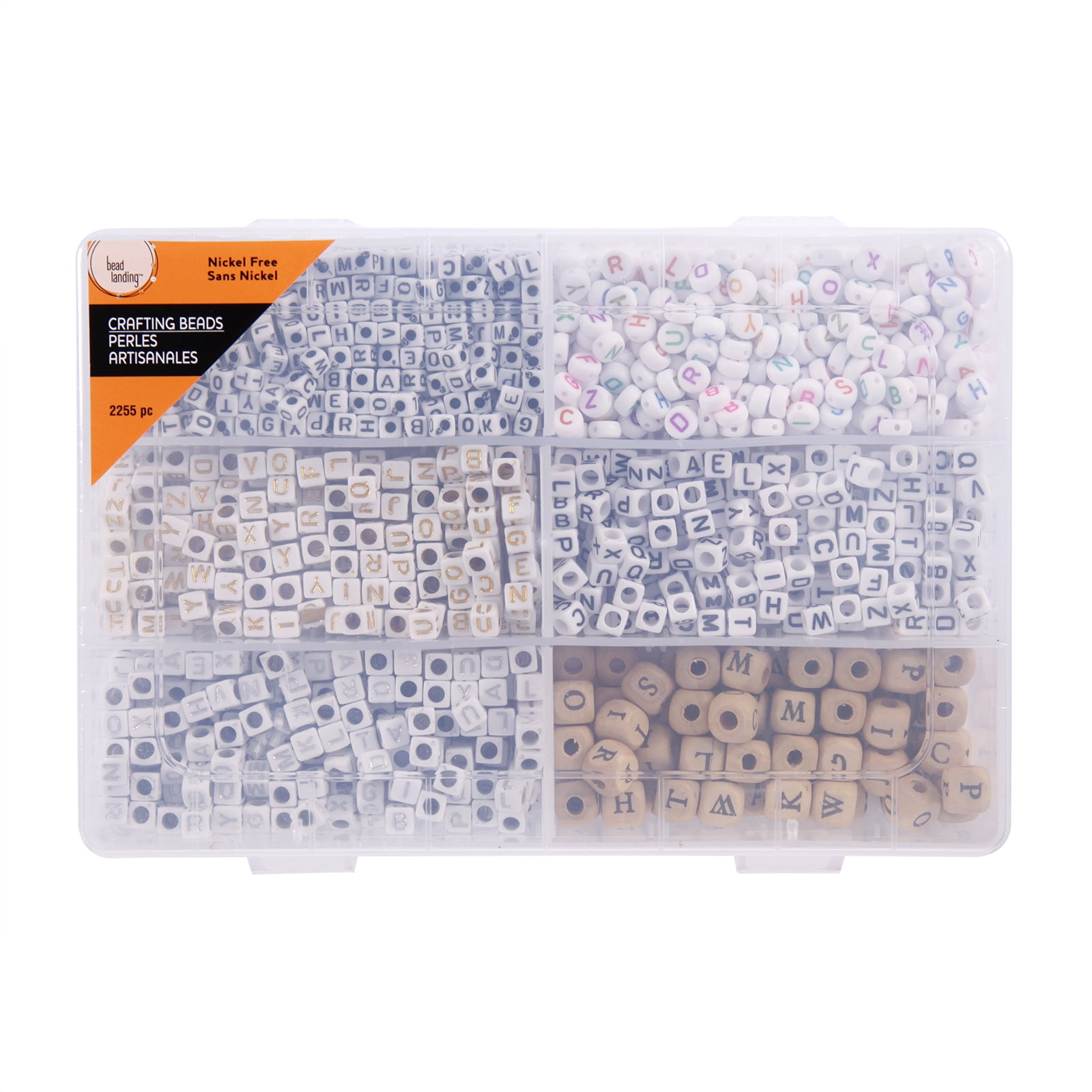 Craft Mixed Alphabet Beads by Bead Landing