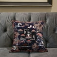 thumbnail image 5 of Wu Zetian Throw Pillow in Navy Blue Red White 16x16, 5 of 5