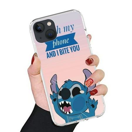 for iPhone 13 Mini Case, Stitch Soft New Style Modern Mobile Phone Case for iPhone 13 Mini
