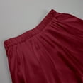 thumbnail image 6 of MIXUE Skirts For Women Summer Satin Solid Color A Line Elastic High Waist Casual Elegant Maxi Skirt Activewear,Red,S, 6 of 8