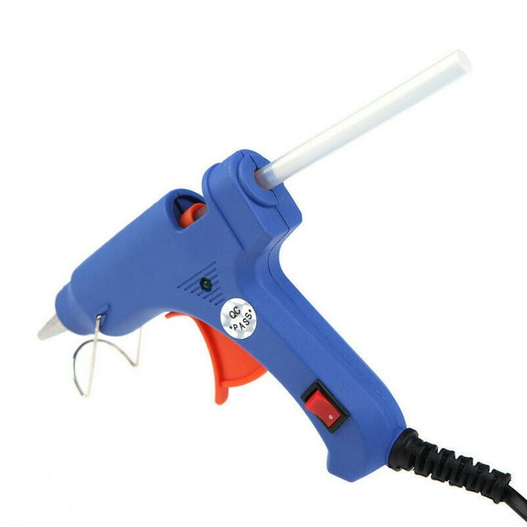 Hot Glue Gun High Temp Heavy Duty Melt Glue Gun Kit—With 20Pcs Glue Sticks,  Electronic Glue Gun,EU/US Plug