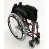 Karman LT-980 24 Pounds Lightweight Wheelchair, 18" Seat, Burgundy