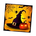 thumbnail image 3 of Calcomanía de pared pegatina de pared, patrón de telaraña de calabaza de Halloween, reutilización, mural de arte de decoración de PVC para la oficina, 3 of 8
