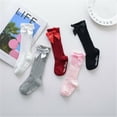 thumbnail image 4 of Liacowi Children Kids Baby Girls Socks Knee High Socks Cute Bows Socks Long Tube Socks, 4 of 6